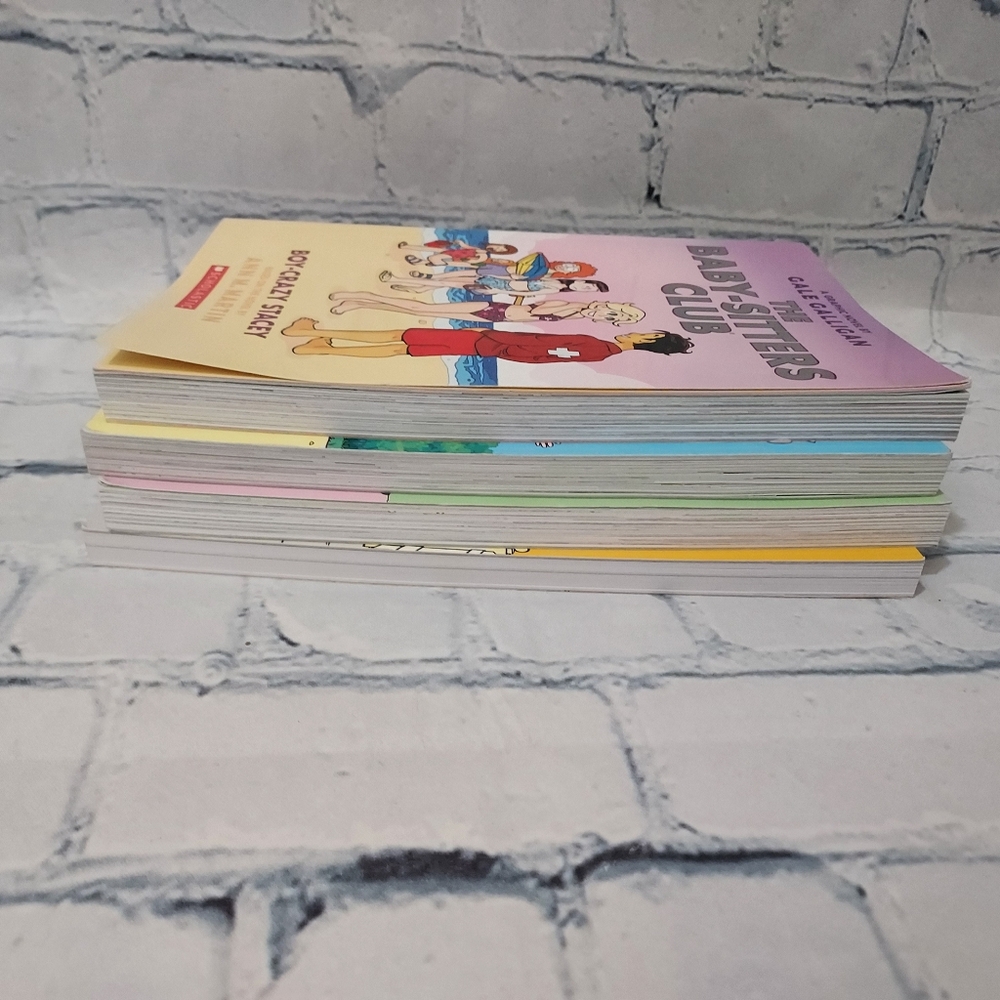 The Baby Sitters Club Book Lot 2, 5-7 Graphic The Truth About Stacey, Boy- Crazy - Picture 7 of 10